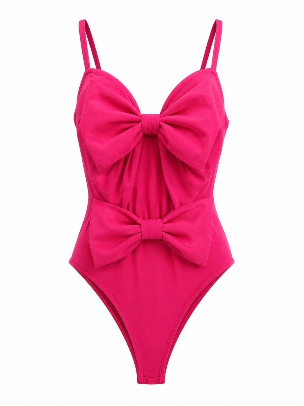 PINK ZARA BODYSUIT WITH LARGE BOWS